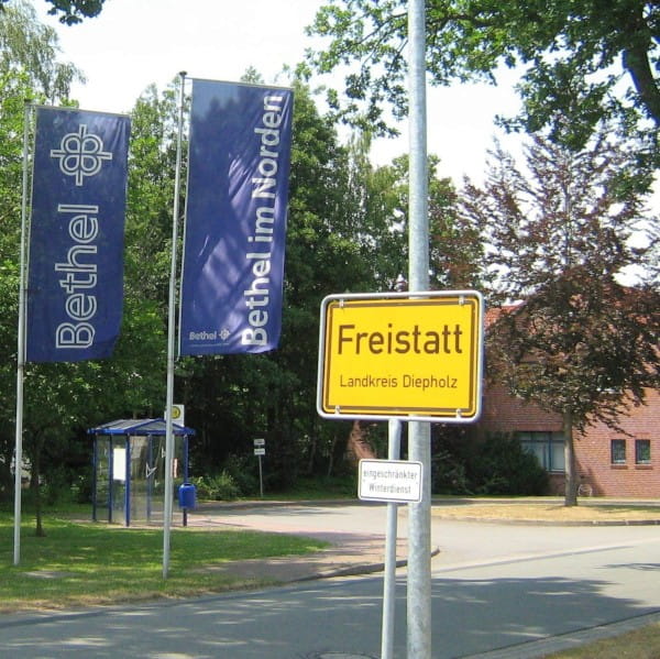 Freistatt Ortseinfahrt Quelle Wiki Commons